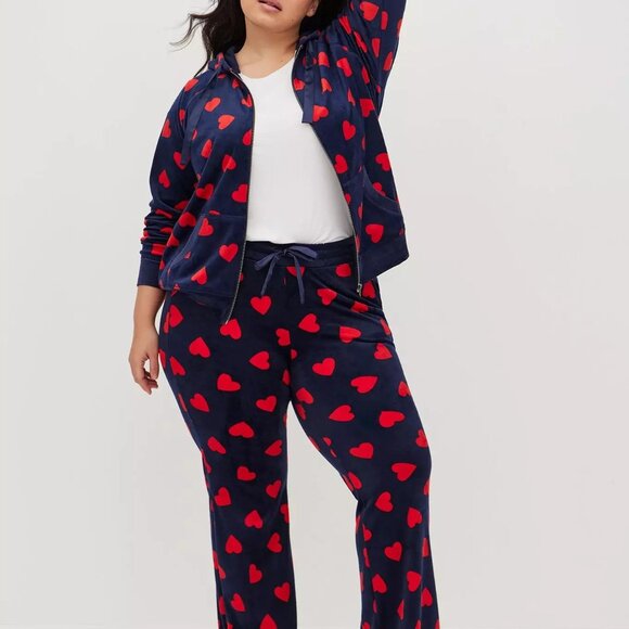 NEW Torrid Velour Track Suit 2 - Picture 1 of 6